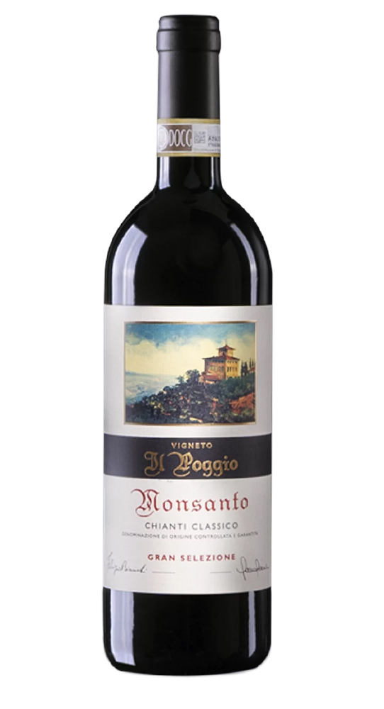Castello di Monsanto Chianti Classico Gran Selezione Il Poggio 2018 Castello di Monsanto Chianti Classico Gran Selezione Il Poggio 2018