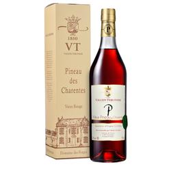 Cognac Vallein Tercinier Pineau des Charentes Vieux Rouge