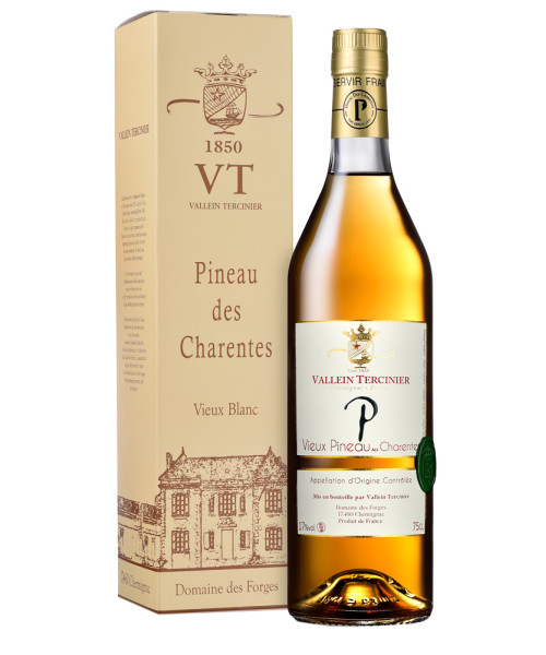 Cognac Vallein Tercinier Pineau des Charentes Vieux Blanc