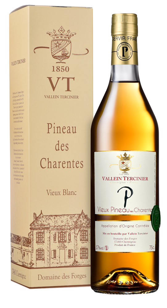 Cognac Vallein Tercinier Pineau des Charentes Vieux Blanc