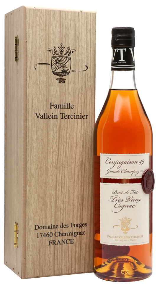 Cognac Vallein Tercinier Conjugaison 49 Trex Vieux, Grande Champagne Cognac Vallein Tercinier Conjugaison 49 Trex Vieux, Grande Champagne