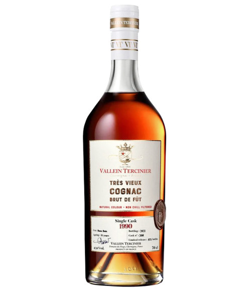 Cognac Vallein Tercinier Single Cask 1990 Bons Bois 2021 Cask 205