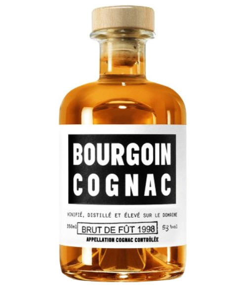 Cognac Bourgoin XO Brut the Fut 1998 35cl, Fins Bois, Cognac