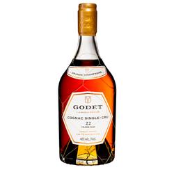 Godet Cognac Single Cru 22 YO Grande Champagne