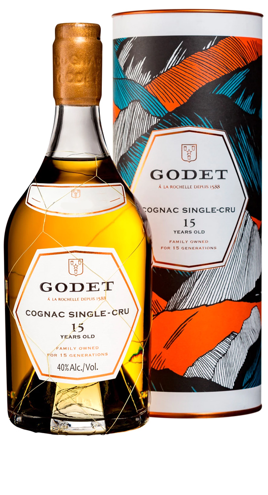 Godet Cognac Single Cru 15 YO Bons Bois