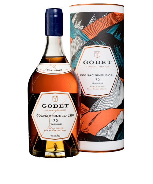 Godet Cognac Single Cru 22 YO Borderies