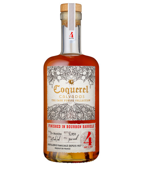 Coquerel Calvados The Cask Finish Collection Bourbon 4 YO