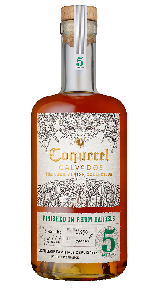 Coquerel Calvados The Cask Finish Collection Rum West Indies 5 YO