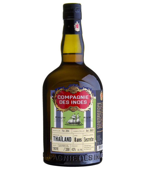 Compagnie des Indes 8 YO Thailand Secrete Single Cask Rum