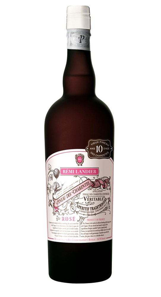 Cognac Remi Landier Pineau des Charentes Vieux Rose 10 YO