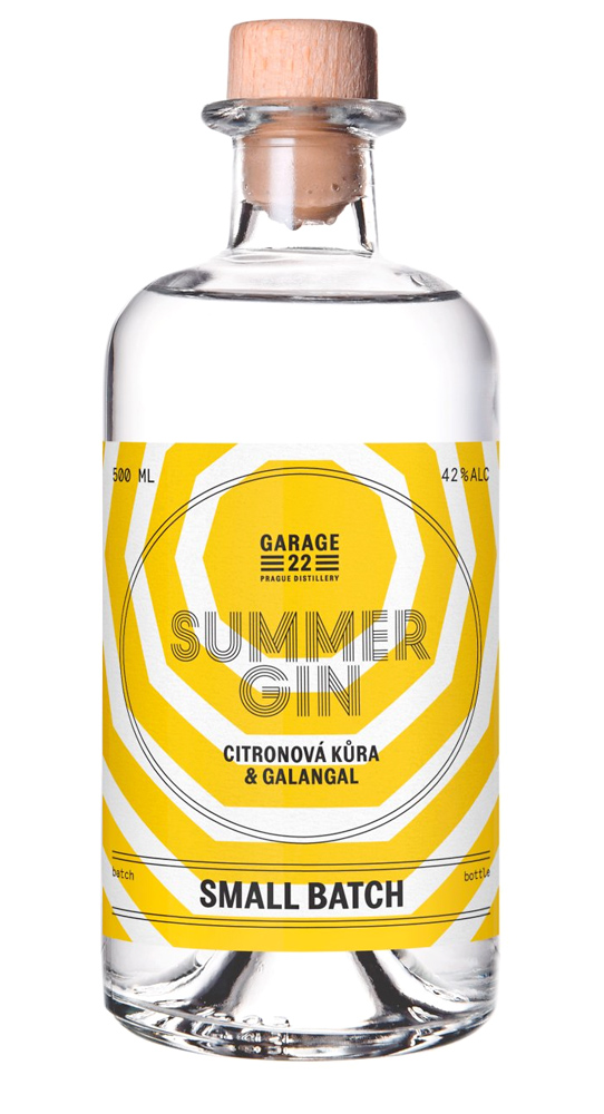 Garage 22 Prague Distillery Summer Gin 50cl Garage 22 Prague Distillery Summer Gin 50cl