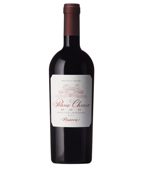 Masca del Tacco Piano Chiuso Primitivo di Manduria Riserva 2021, Apulia