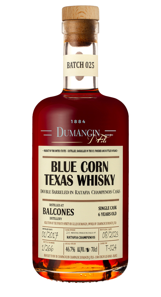 Dumangin Whisky Batch 025 Balcones Blue Corn 6 YO 2017
