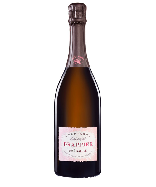 Champagne Drappier Brut Nature Pinot Noir Zero Dosage Rose