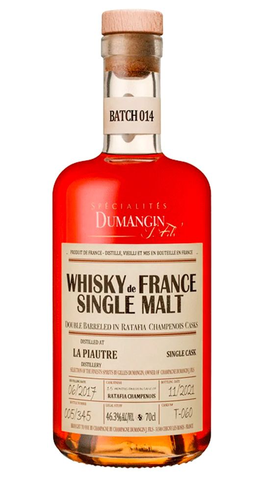 Dumangin Whisky Batch 014 La Piautre 4 YO 2017, Dolina Loary Dumangin Whisky Batch 014 La Piautre 4 YO 2017, Dolina Loary