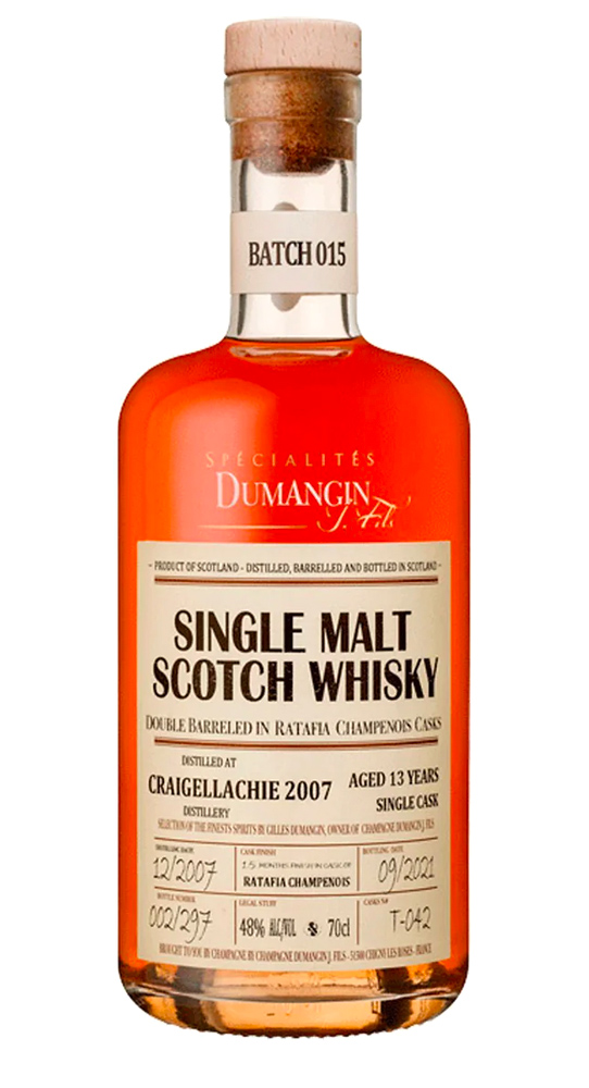 Dumangin Whisky Batch 015 Craigellachie 13 YO 2007