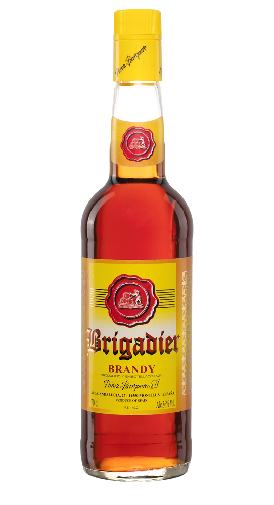 Perez Barquero Brandy Brigadier 100cl Perez Barquero Brandy Brigadier 100cl
