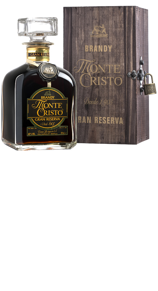 Perez Barquero Brandy Monte Cristo Gran Reserva Perez Barquero Brandy Monte Cristo Gran Reserva