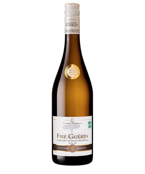 Domaine des Herbauges Fief Guerin Muscadet Cotes de Grandlieu sur Lie 2023, Dolina Loary