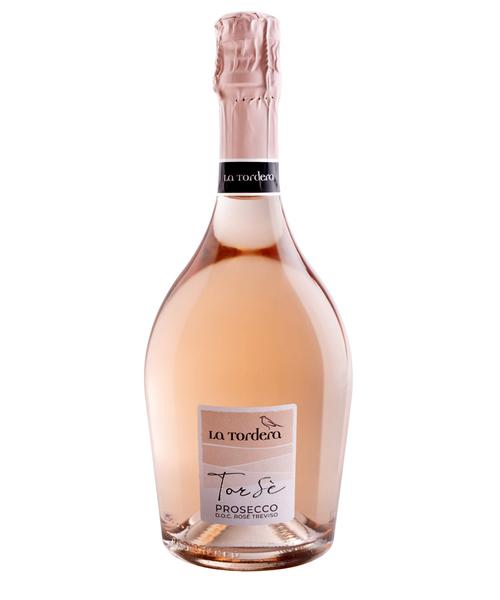 La Tordera Prosecco Treviso Tor Se Rose Brut 2023, Veneto
