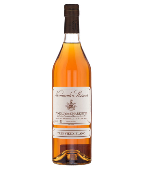 Cognac Normandin Mercier Pineau des Charentes Blanc Tres Vieux