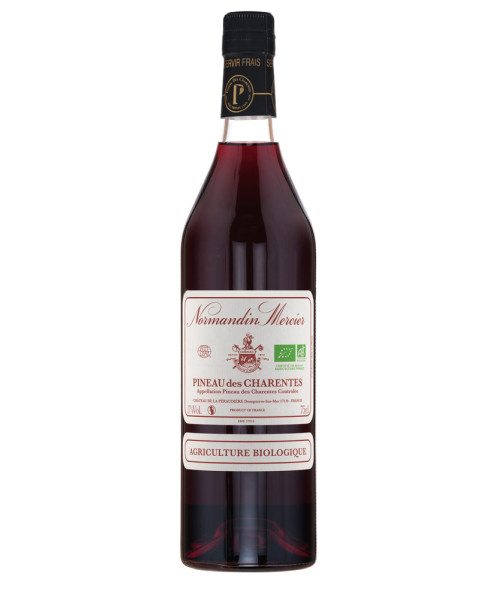 Cognac Normandin Mercier Pineau des Charentes Rose Organic