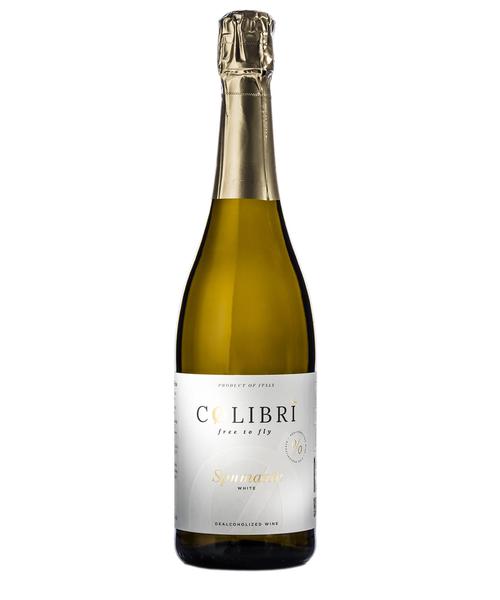 Wino bezalkoholowe musujące Colibri Spumante Blanco