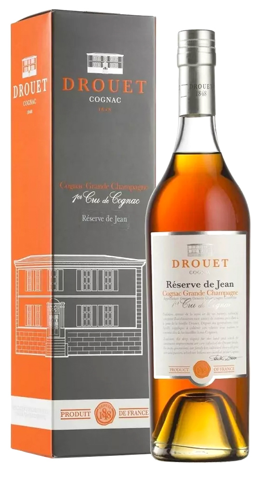 Cognac Drouet Napoleon Reserve de Jean, Grande Champagne, Cognac Cognac Drouet Napoleon Reserve de Jean, Grande Champagne, Cognac