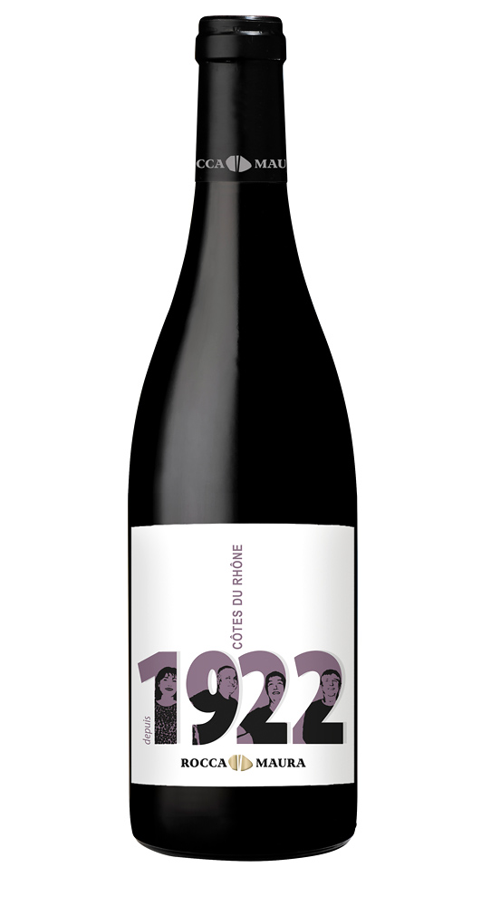 Rocca Maura 1922 Cotes du Rhone Rouge 2023, Dolina Rodanu Rocca Maura 1922 Cotes du Rhone Rouge 2023, Dolina Rodanu