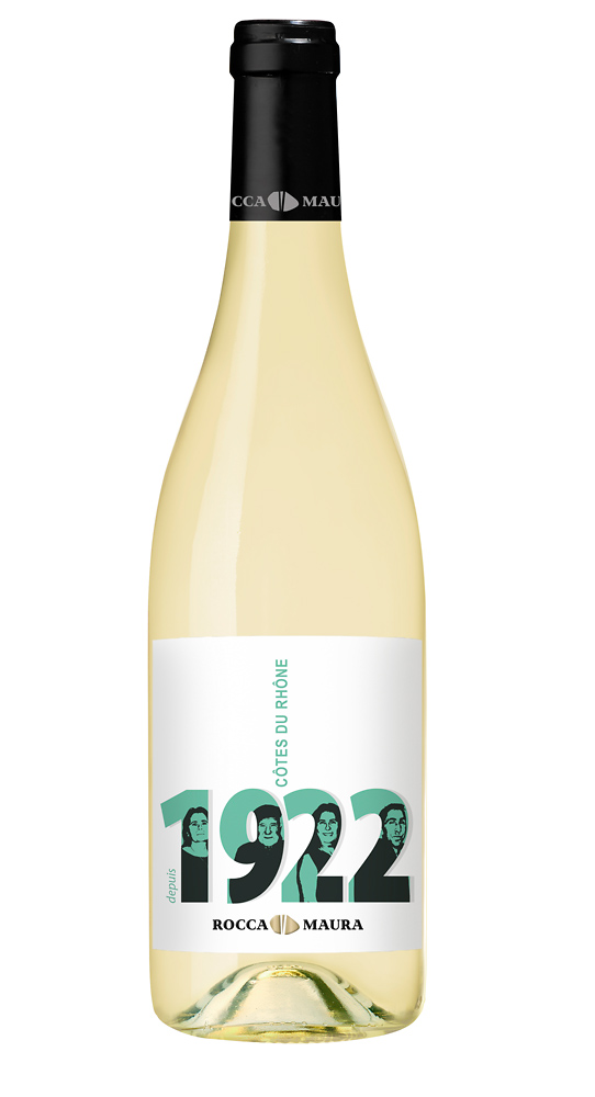 Rocca Maura 1922 Cotes du Rhone Blanc 2023, Dolina Rodanu Rocca Maura 1922 Cotes du Rhone Blanc 2023, Dolina Rodanu