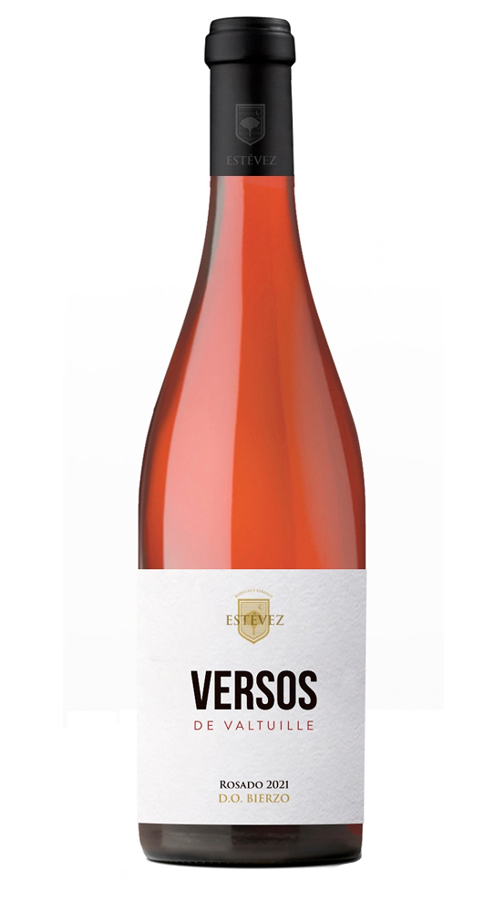 Estevez Bodegas y Vinedos Versos de Valtuille Mencia Rosado 2022, Bierzo Estevez Bodegas y Vinedos Versos de Valtuille Mencia Rosado 2022, Bierzo