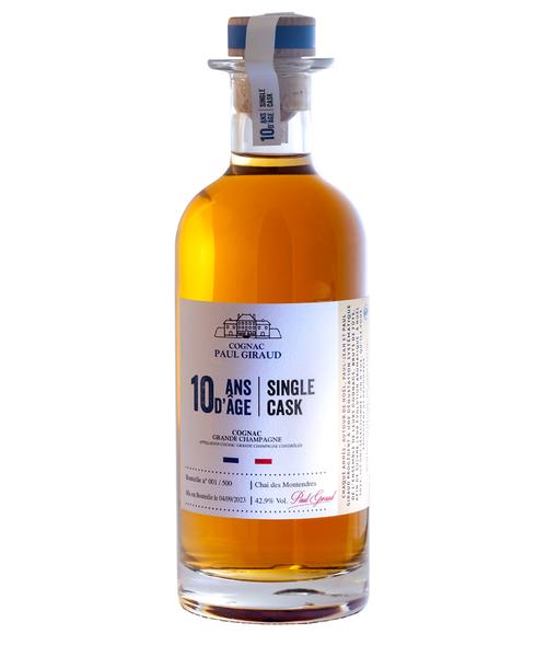 Cognac Paul Giraud Single Cask 10 YO, Grande Champagne, Cognac 50cl