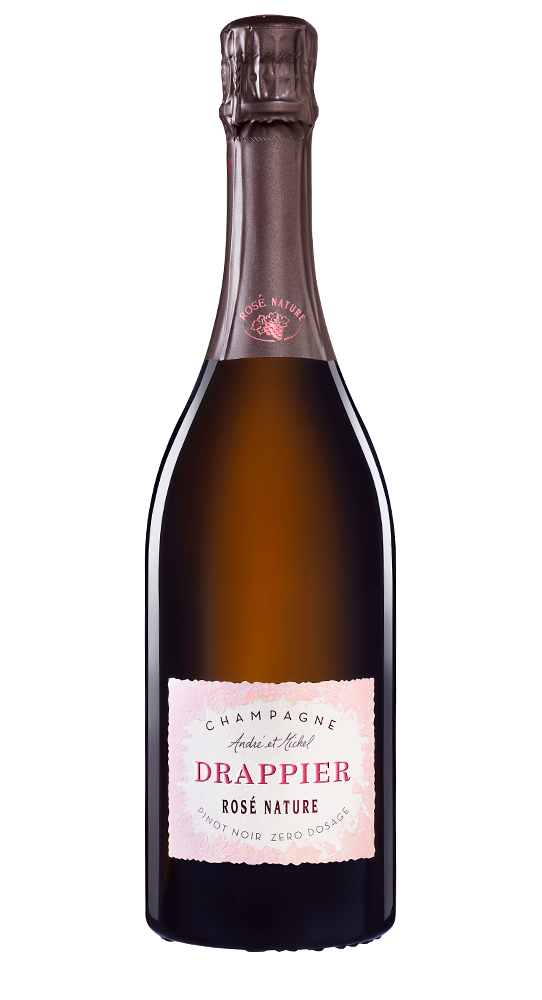 Champagne Drappier Brut Nature Pinot Noir Zero Dosage Rose Champagne Drappier Brut Nature Pinot Noir Zero Dosage Rose
