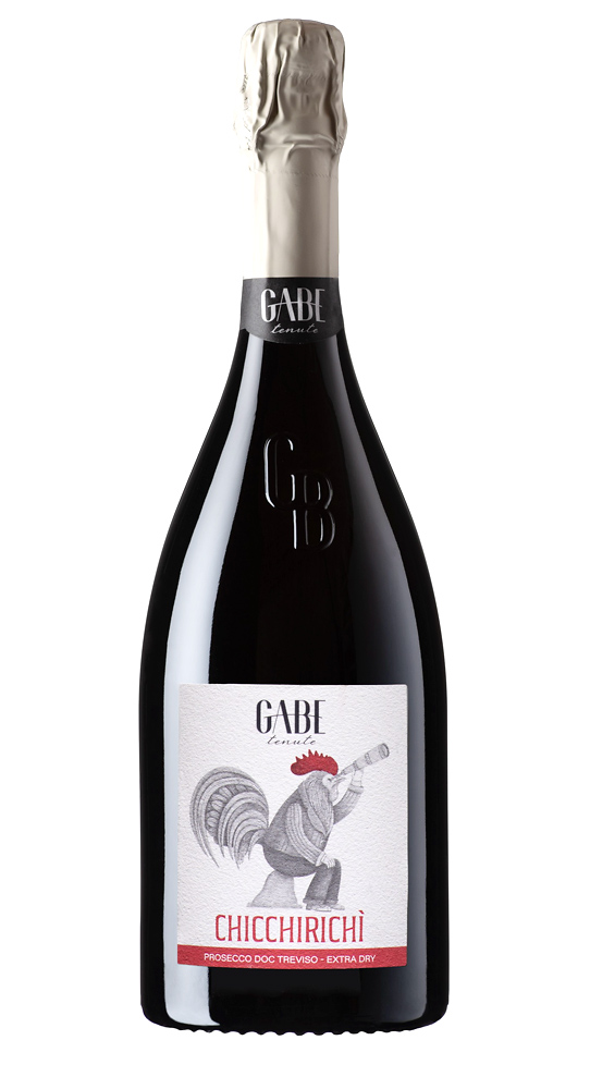 Gabe Prosecco Treviso Chicchiricchi Extra Dry, Veneto Gabe Prosecco Treviso Chicchiricchi Extra Dry, Veneto