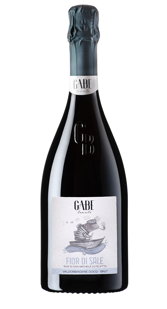 Gabe Prosecco Valdobbiadene Conegliano Flor di Sale Brut, Veneto Gabe Prosecco Valdobbiadene Conegliano Flor di Sale Brut, Veneto