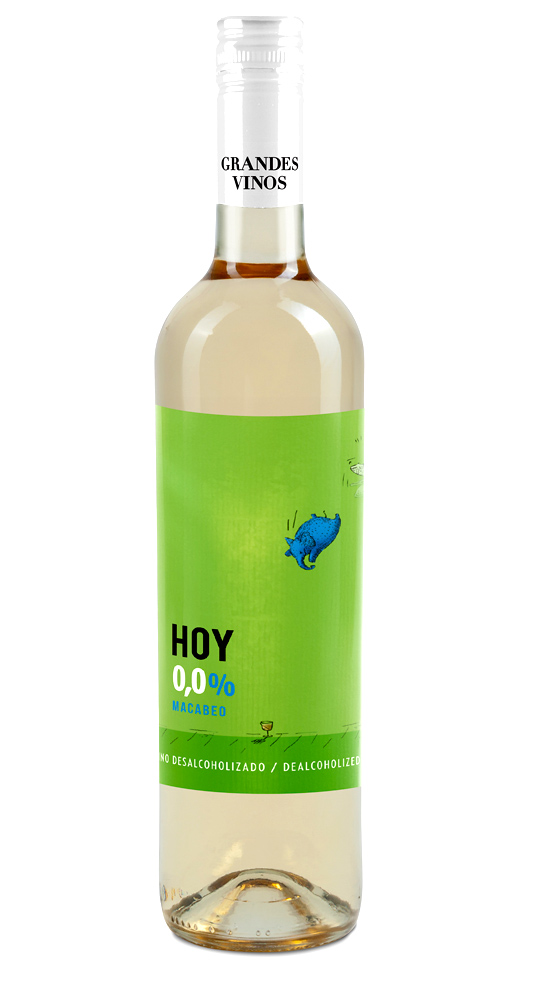 Wino bezalkoholowe Hoy Blanco Macabeo