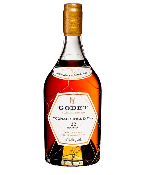 Godet Cognac Single Cru 22 YO Grande Champagne