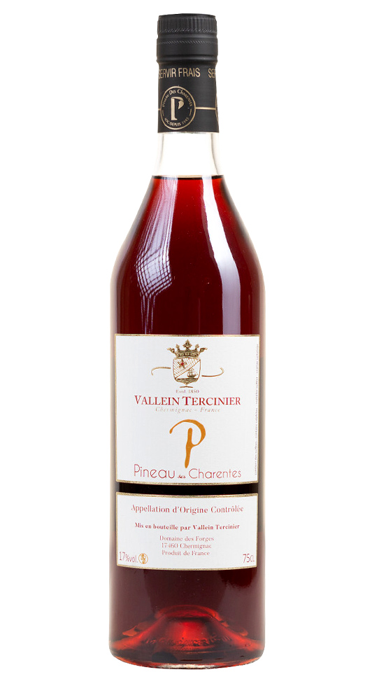 Cognac Vallein Tercinier Pineau des Charentes Rouge