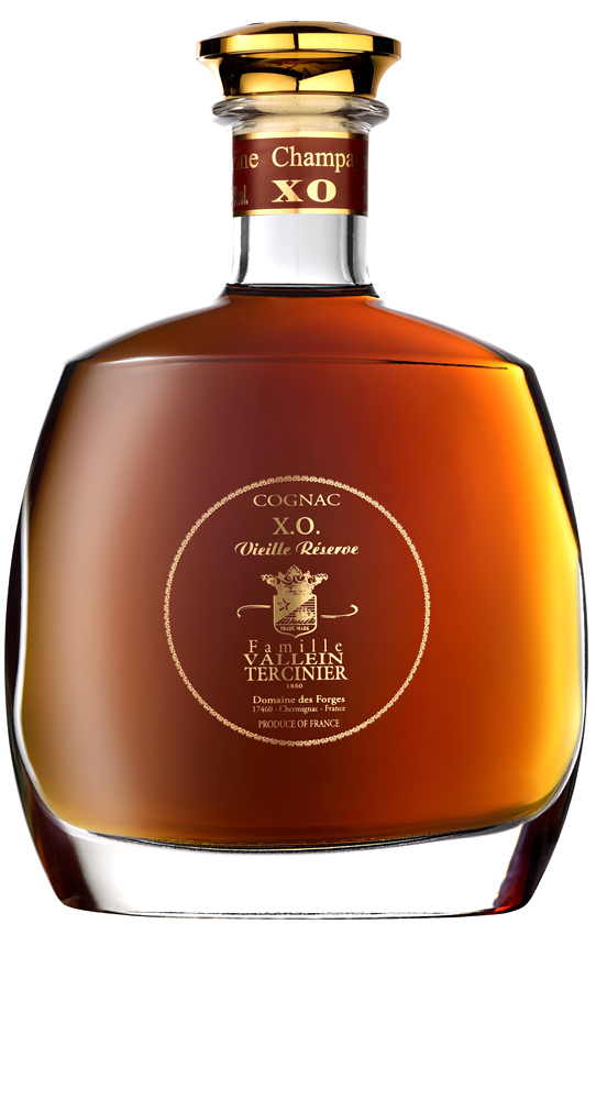 Cognac Vallein Tercinier XO Vieille Reserve Carafe, Fine Champagne