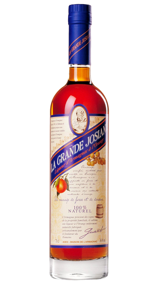 Chateau de Bordeneuve La Grande Josiane likier pomarańczowy, Armagnac