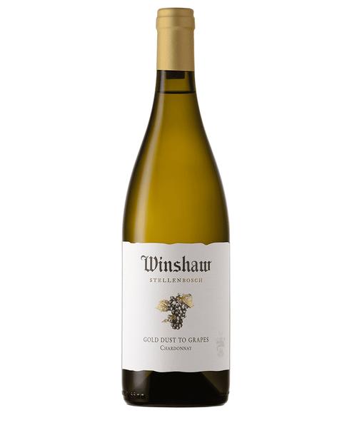 Winshaw Vineyards Chardonnay Gold Dust to Grapes 2022