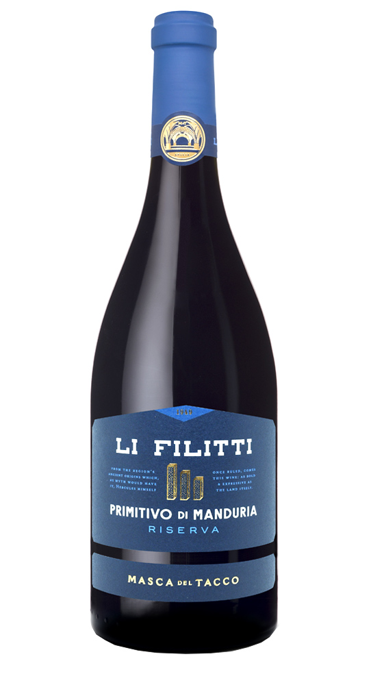 Masca del Tacco Li Filitti Primitivo di Manduria Riserva 2021, Apulia