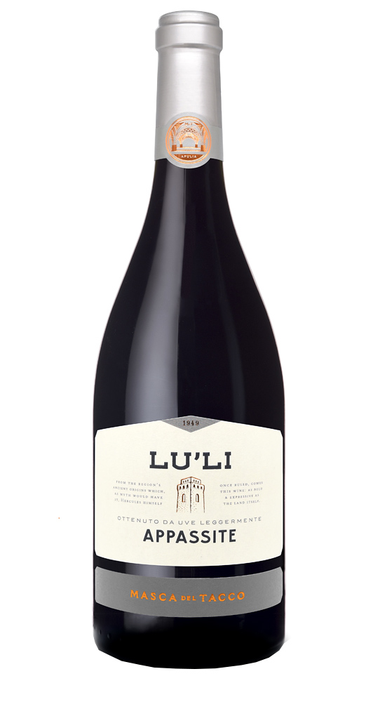 Masca del Tacco Lu Li Appassite 2023, Apulia