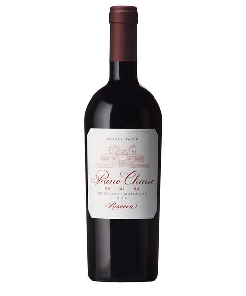 Masca del Tacco Piano Chiuso Primitivo di Manduria Riserva 2022, Apulia
