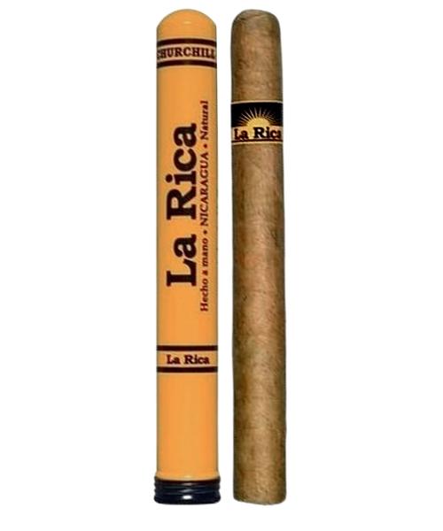 Cygaro La Rica Natural Churchill Tubos