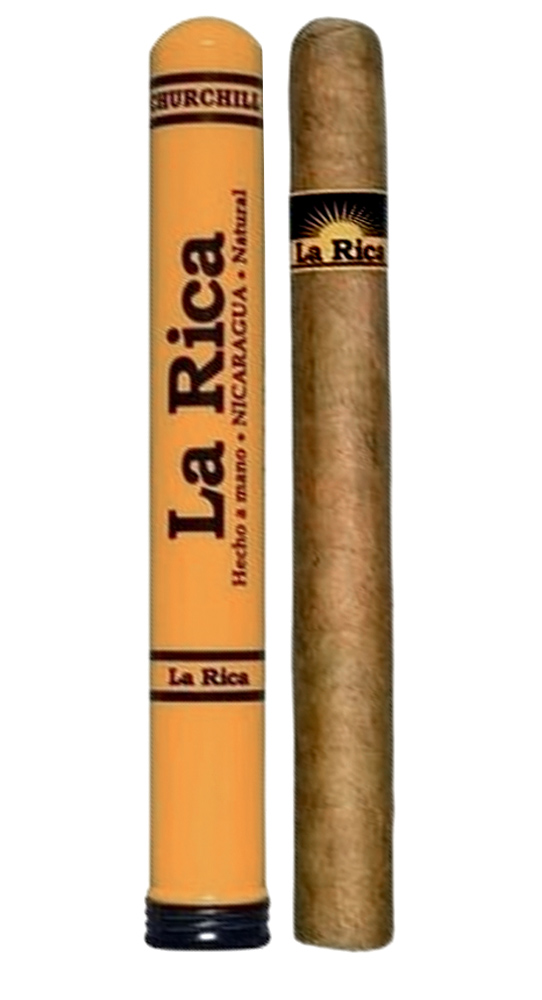Cygaro La Rica Natural Churchill Tubos