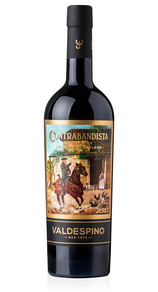 Valdespino Sherry Amontillado Contrabandista Medium Dry, Jerez