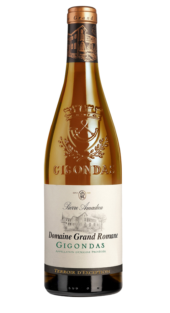 Pierre Amadieu Gigondas Domaine Grand Romane Blanc 2024, Dolina Rodanu