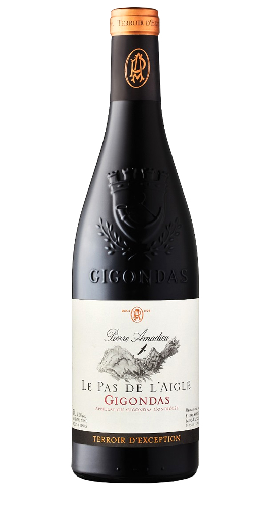Pierre Amadieu Gigondas Le Pas de L'Aigle 2019, Dolina Rodanu