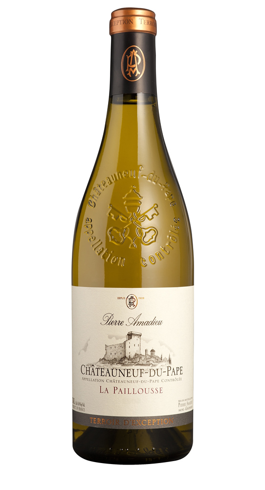 Pierre Amadieu Chateauneuf du Pape La Paillousse Blanc 2024, Dolina Rodanu